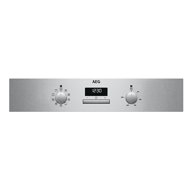 AEG BCX23101EM 59.4Cm Built In Electric Single Oven - Stainless