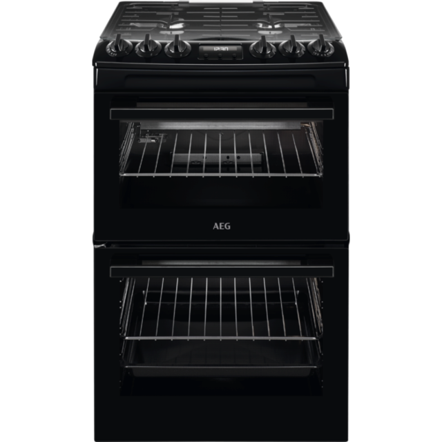 AEG CGX1130ACB 55Cm Gas Cooker - Black