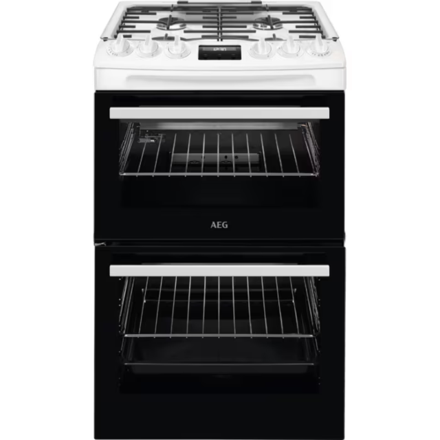 AEG CGX1130ACW 55Cm Gas Cooker - White