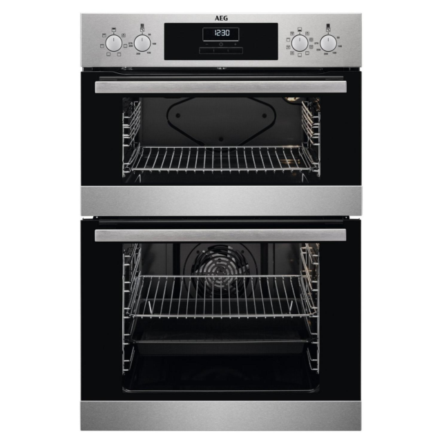 AEG EX-DEX33111EM-SP Built In Electric Double Oven - Stainless Steel