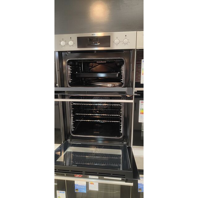 AEG EX-DEX33111EM-SP Built In Electric Double Oven - Stainless Steel