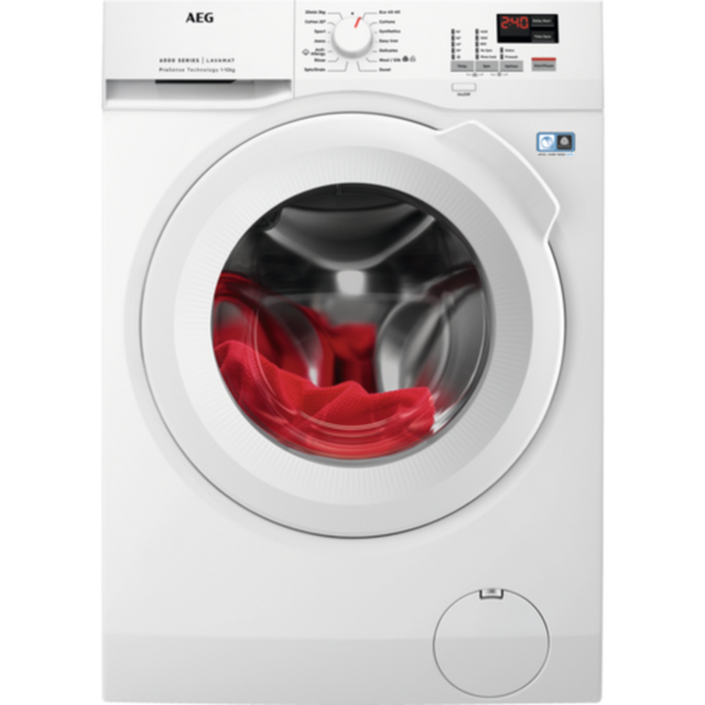 AEG L6FBK141B 10Kg 1400 Spin Washing Machine - White