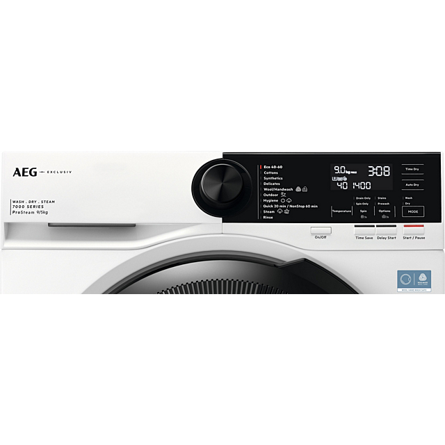 AEG LWR72956M4B 9kg/5kg 1600 Spin Washer Dryer - White