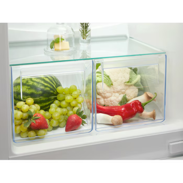 AEG NSC6L18ZES 54.6cm 70/30 Built In Low Frost Fridge Freezer