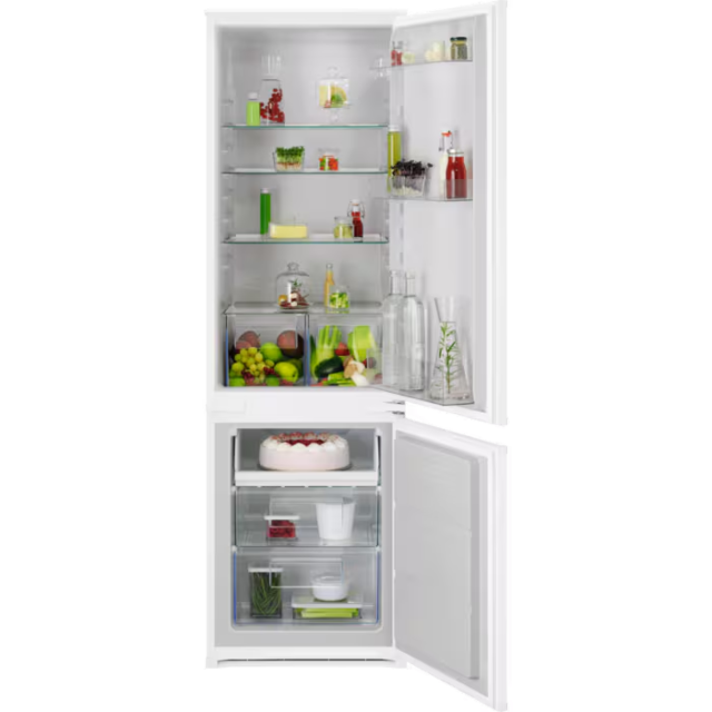 AEG NSC6L18ZES 54.6cm 70/30 Built In Low Frost Fridge Freezer
