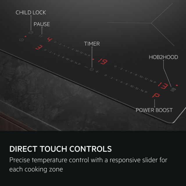 AEG SO64IA0SIB Induction Hob - Hard Wired
