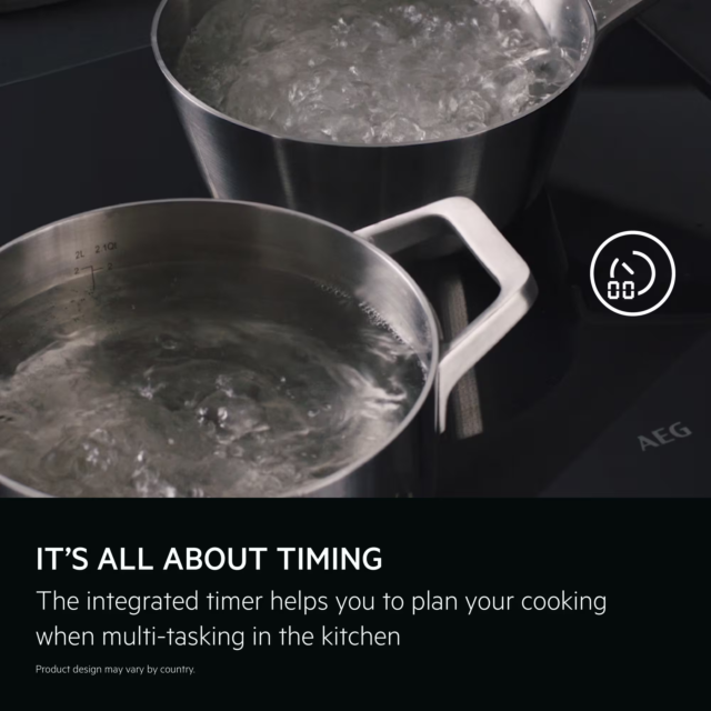 AEG SO84IA00FB 78cm Induction Hob - Black