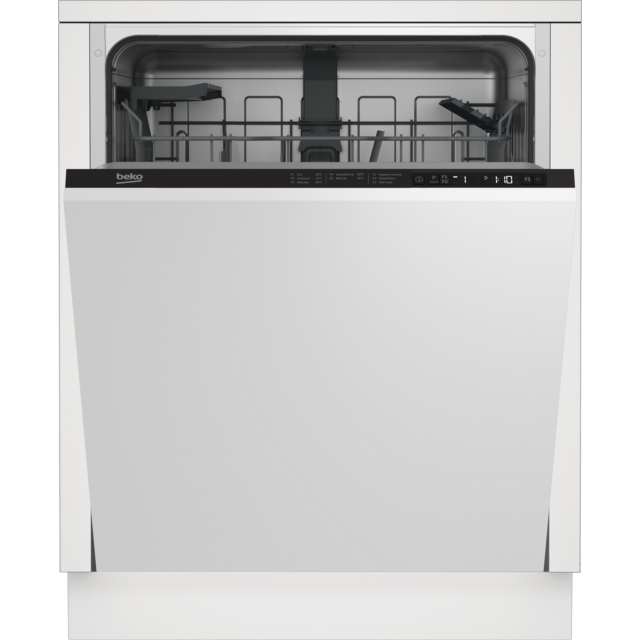 Beko BDIN25431 Built In Full Size Dishwasher - 14 Place Settings