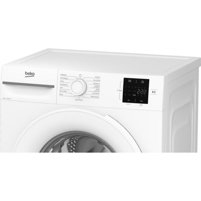 Beko BM1WU3721W 7Kg 1200 Spin Washing Machine - White