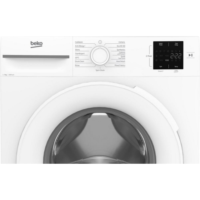 Beko BM1WU3721W 7Kg 1200 Spin Washing Machine - White