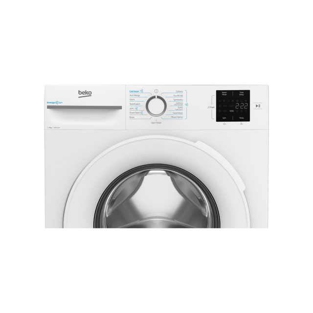 Beko BM3WT3941W 9Kg 1400 Spin Washing Machine - White