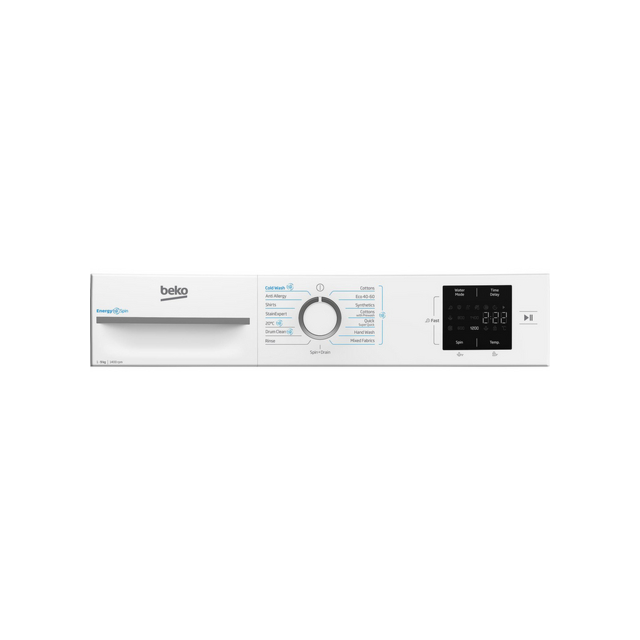 Beko BM3WT3941W 9Kg 1400 Spin Washing Machine - White