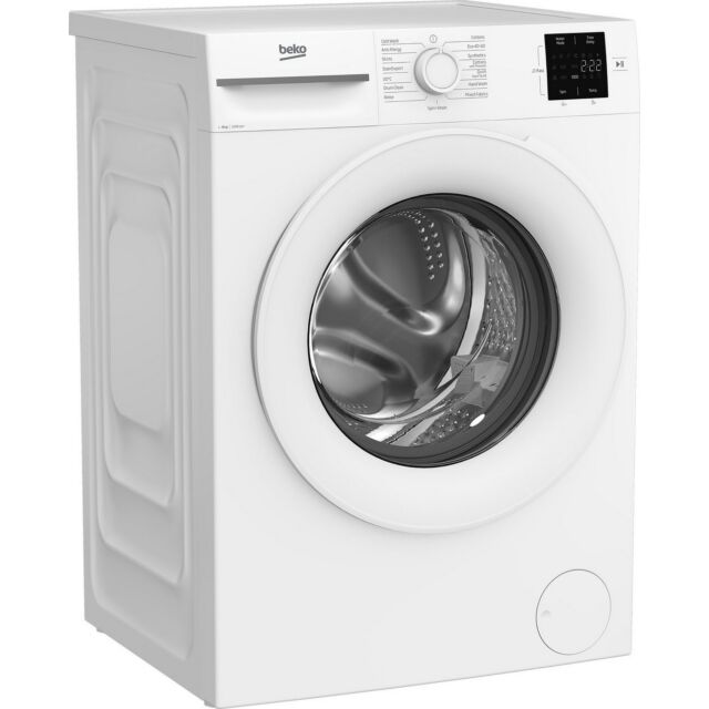 Beko BMN3WT3821W 8Kg 1200 Spin Washing Machine - White