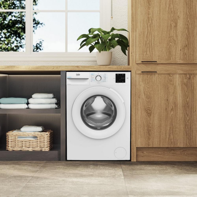 Beko BMN3WT3841W 8Kg 1400 Spin Washing Machine - White