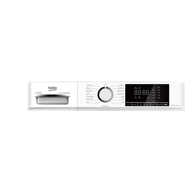 Beko BWC7121W Freestanding 7Kg 1200Rpm Washing Machine - White