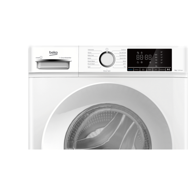 Beko BWC7121W Freestanding 7Kg 1200Rpm Washing Machine - White