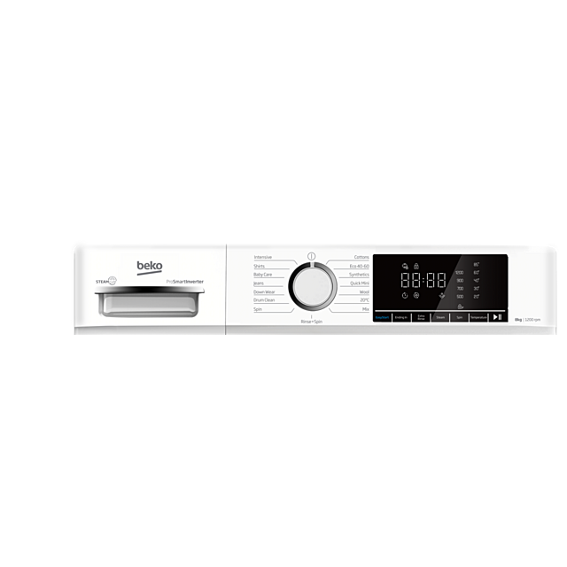 Beko BWC8121W Freestanding 8Kg 1200Rpm Washing Machine - White