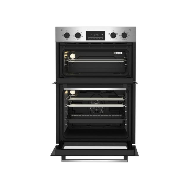 Beko CDFY22309X Built In Electric Double Oven - Stainless Steel - A Energy Rated