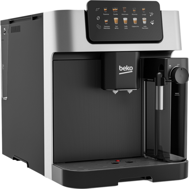 Beko CEG7304X Bean To Cup Fully Automatic Espresso Machine With Integrated Milk Jug - Silver