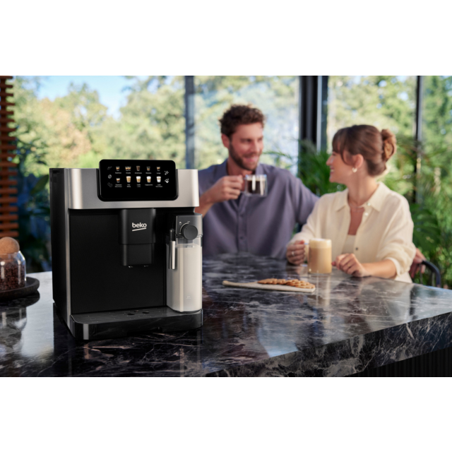 Beko CEG7304X Bean To Cup Fully Automatic Espresso Machine With Integrated Milk Jug - Silver