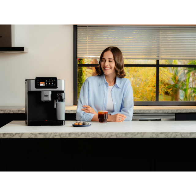 Beko CEG7348X Caffeexperto Bean To Cup Fully Automatic Espresso Machine - Silver