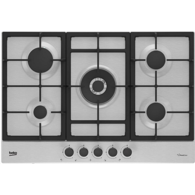 Beko CIHYG32SXE 75Cm Gas Hob - Stainless Steel
