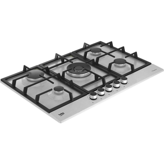 Beko CIHYG32SXE 75Cm Gas Hob - Stainless Steel