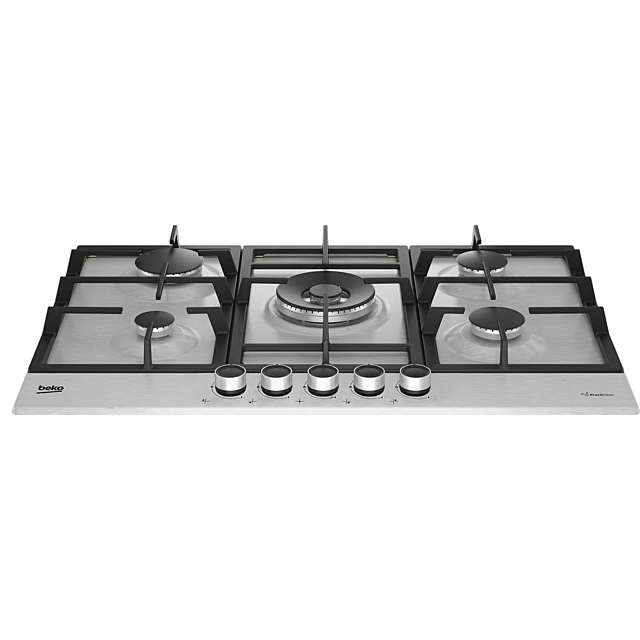 Beko CIHYG32SXE 75Cm Gas Hob - Stainless Steel
