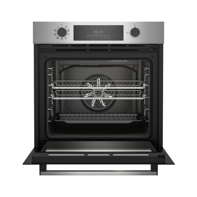 Beko CIMY92XP Pyrolytic Built In Electric Single Oven - Stainless Steel