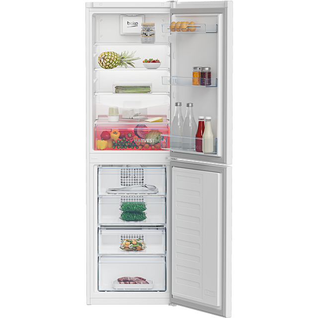 Beko CNG4582VW 54Cm Frost Free Fridge Freezer - White