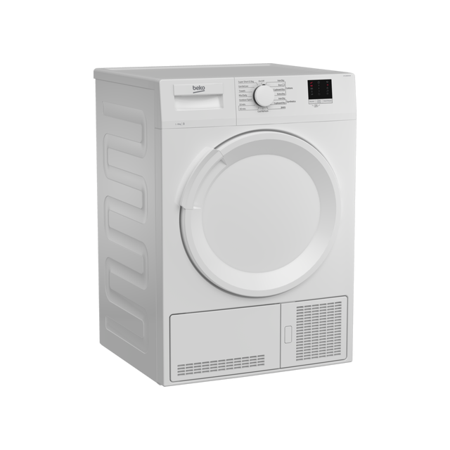 Beko DTLCE80041W 8Kg Condenser Tumble Dryer - White