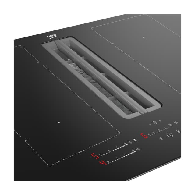 Beko HIXI84700UP 82Cm Hob Extractor - Black