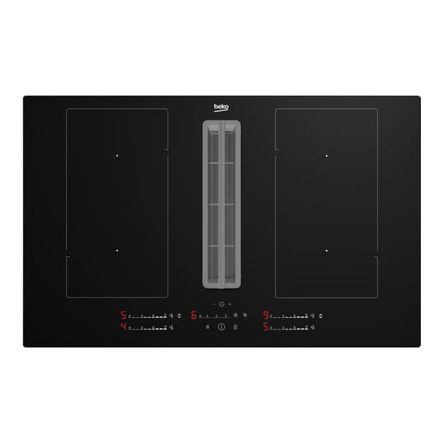 Beko HIXI84700UP 82Cm Hob Extractor - Black