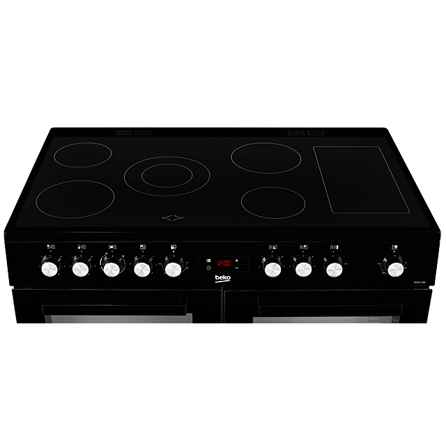 Beko KDVC100K 100Cm Ceramic Cooker - Black