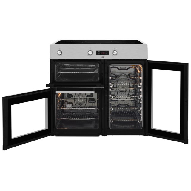 Beko KDVI90X 90Cm Induction Range Cooker - Stainless Steel