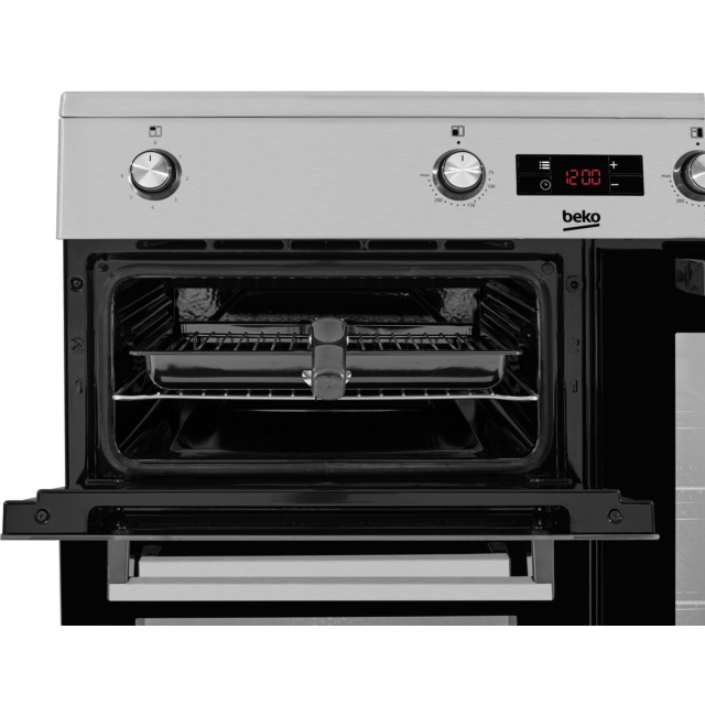 Beko KDVI90X 90Cm Induction Range Cooker - Stainless Steel
