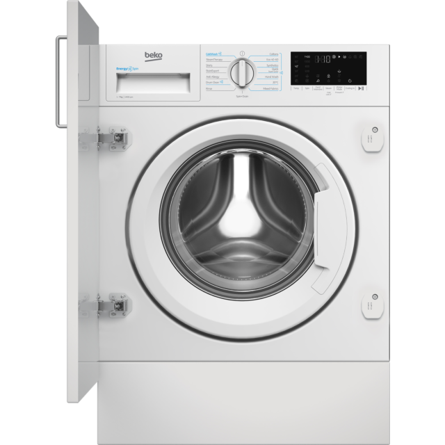 Beko WTIK741511 7Kg 1400 Spin Integrated Washing Machine