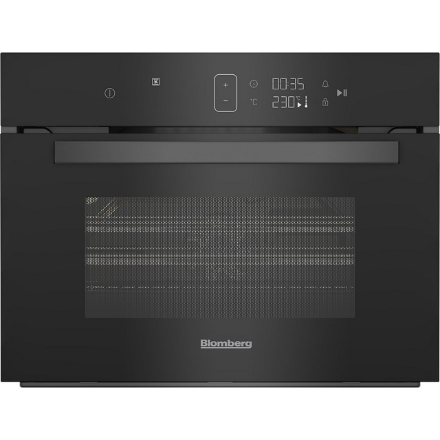 Blomberg EX-ROKW8370B-WR 59.4Cm Built In Compact Microwave Oven - Black