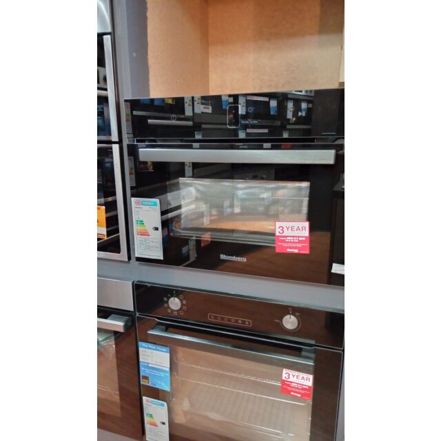Blomberg EX-ROKW8370B-WR 59.4Cm Built In Compact Microwave Oven - Black