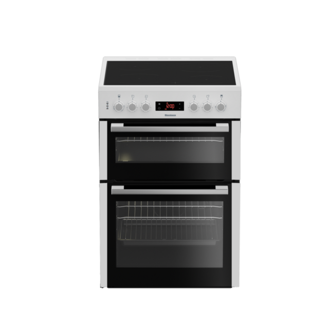 Blomberg HKN65W 60Cm Double Oven With Ceramic Hob
