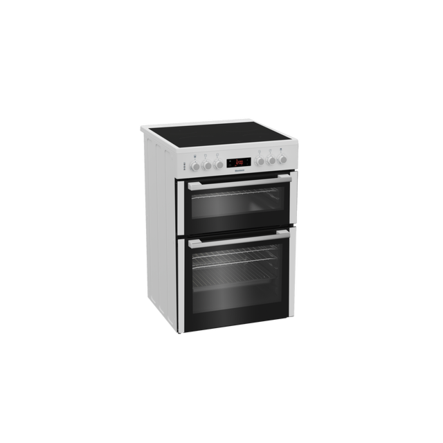 Blomberg HKN65W 60Cm Double Oven With Ceramic Hob