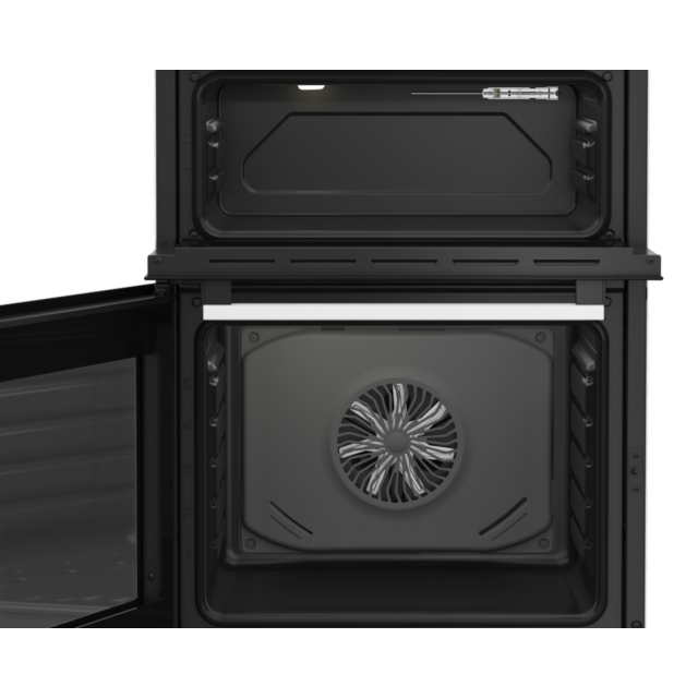 Blomberg HKRN651W 60cm Double Oven Electric Cooker with Vitroceramic Hob - White