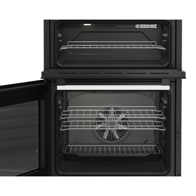 Blomberg HKRN651W 60cm Double Oven Electric Cooker with Vitroceramic Hob - White