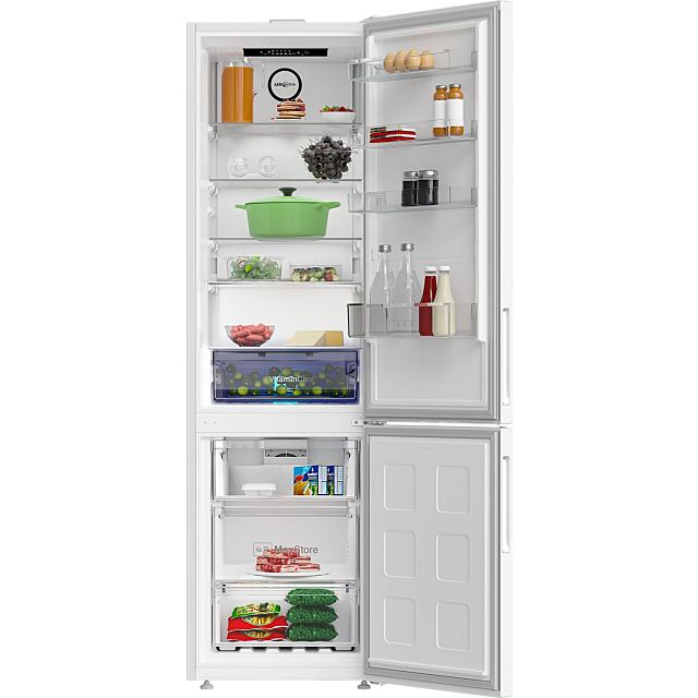 Blomberg KND24075V Freestanding Total Frost Free Fridge Freezer - White