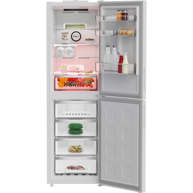 Blomberg KND24692V Vitamincare+ 50/50 Total No Frost Combi Fridge Freezer - White