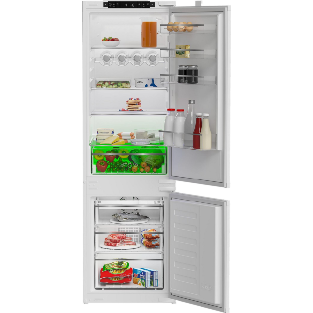 Blomberg KNE4554EVI 54Cm Integrated 70:30 Frost Free Fridge Freezer - Slider