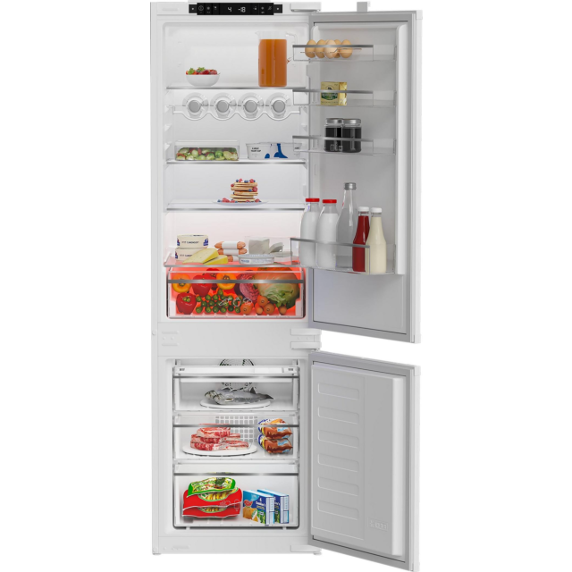 Blomberg KNE4554EVI 54Cm Integrated 70:30 Frost Free Fridge Freezer - Slider