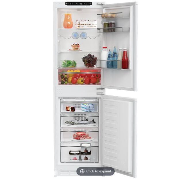 Blomberg KNE4564EVI 54Cm Integrated 50:50 Frost Free Fridge Freezer - Slider