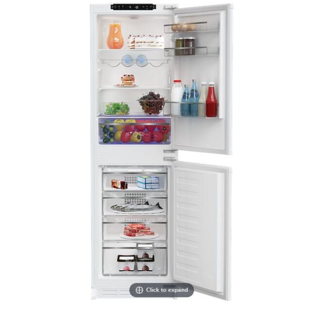 Blomberg KNE4564EVI 54Cm Integrated 50:50 Frost Free Fridge Freezer - Slider