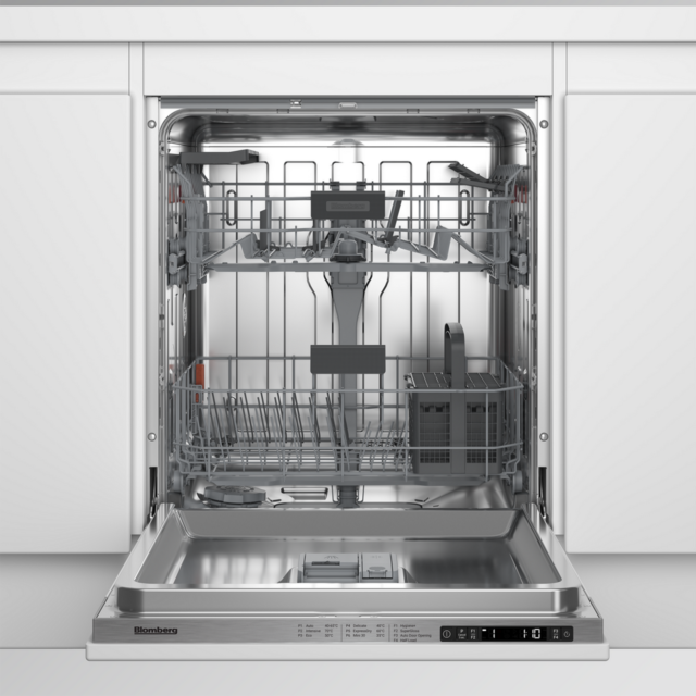Blomberg LDV42420 Integrated Full Size Dishwasher with SuperGloss - Fixed Hinge - 14 Place Settings